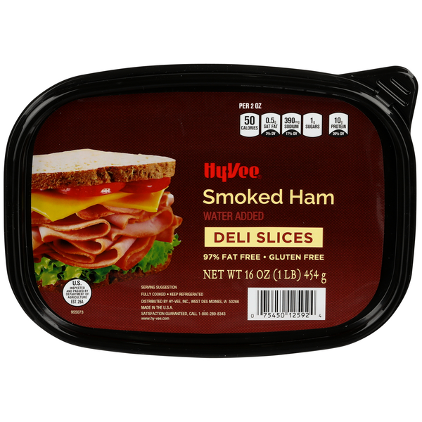 Hy-Vee Deli Slices Smoked Ham | Hy-Vee Aisles Online Grocery Shopping
