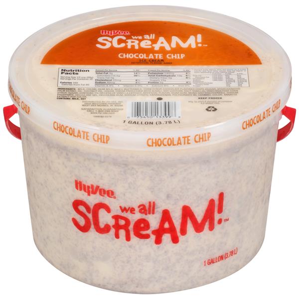 HyVee We All Scream! Chocolate Chip Ice Cream HyVee Aisles Online Grocery Shopping