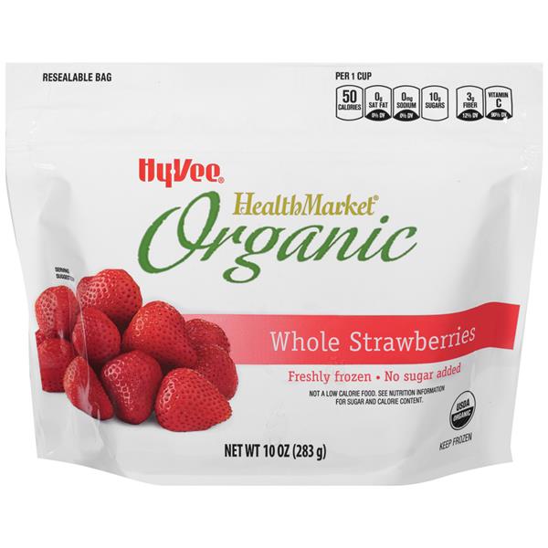 HyVee HealthMarket Organic Whole Strawberries HyVee Aisles Online