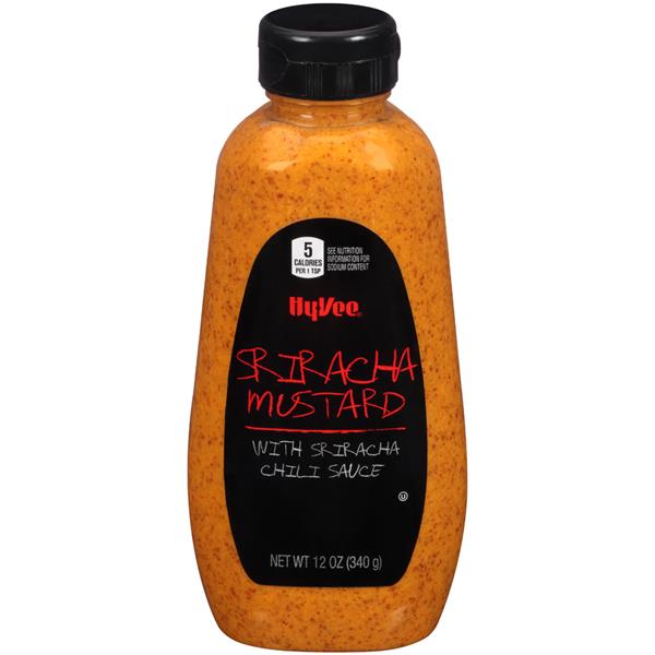 HyVee Sriracha Mustard With Sriracha Chili Sauce HyVee Aisles
