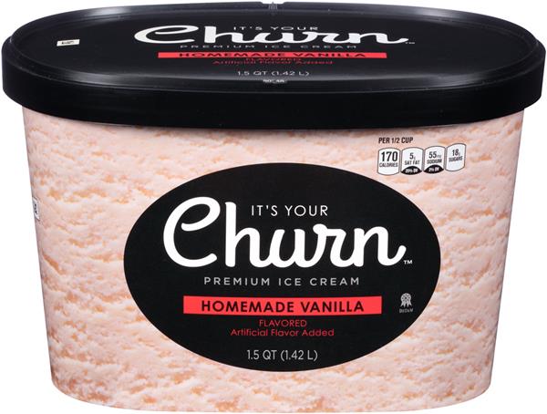 It's Your Churn Premium Ice Cream Homemade Vanilla | Hy-Vee Aisles ...