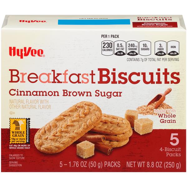 HyVee Breakfast Biscuits Cinnamon Brown Sugar HyVee Aisles Online