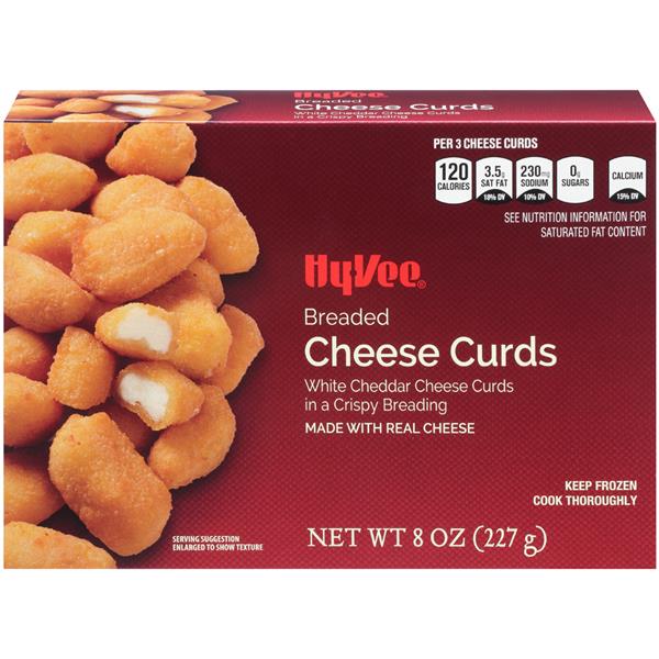 HyVee White Cheddar Cheese Curds HyVee Aisles Online Grocery Shopping
