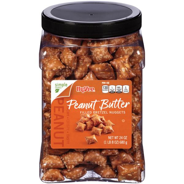 Hy-Vee Peanut Butter Filled Pretzel Nuggets | Hy-Vee ...