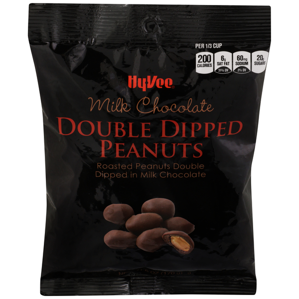 Double Dipped Dark Chocolate Peanuts