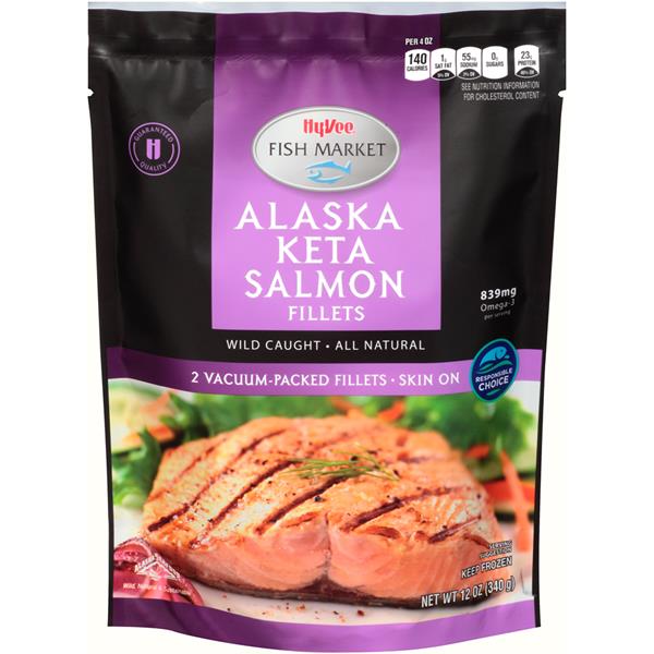 HyVee Fish Market Keta Salmon Fillets HyVee Aisles Online Grocery