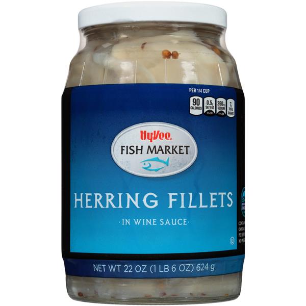 HyVee Fish Market Herring Fillets in Wine Sauce HyVee Aisles Online Grocery Shopping