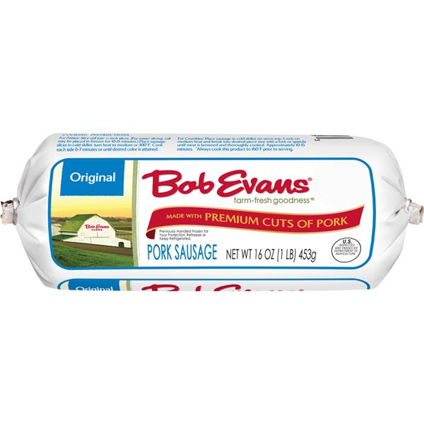 Bob Evans Original Pork Sausage HyVee Aisles Online Grocery Shopping