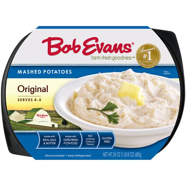 Bob Evans Mashed Potatoes Refrigerated Sides HyVee Aisles Online Grocery Shopping