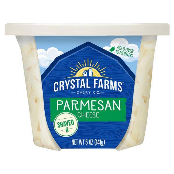 Crystal Farms Shaved Wisconsin Parmesan Cheese HyVee Aisles Online