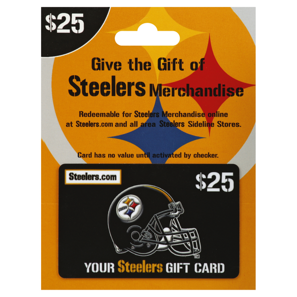 Steelers Gift Card, $25  Hy-Vee Aisles Online Grocery Shopping