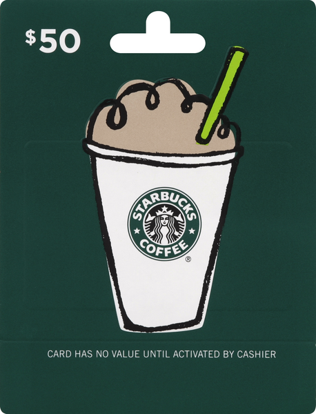 Starbucks $50 Value Gift Cards - 10 x $5 - Sam's Club