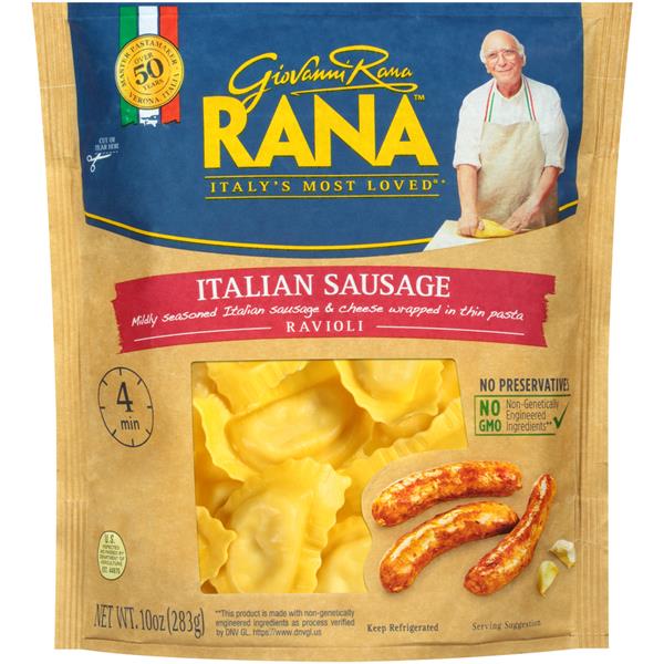 Giovanni Rana Italian Sausage Ravioli HyVee Aisles Online Grocery