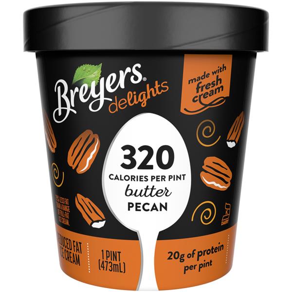 breyers sugar free butter pecan ice cream