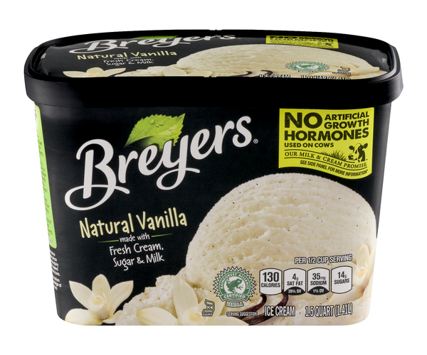 Breyers Light Ice Cream M&M'S Caramel Fudge 48 oz