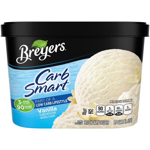 Breyers Carb Smart Vanilla HyVee Aisles Online Grocery Shopping
