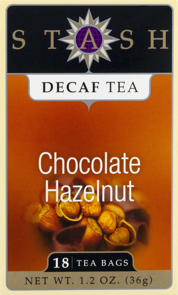 Stash Tea Bags Decaf Chocolate Hazelnut Black Tea 18 ea | Hy-Vee