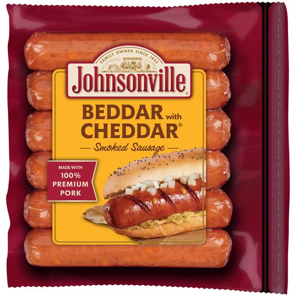 Johnsonville Beddar with Cheddar Smoked Sausage