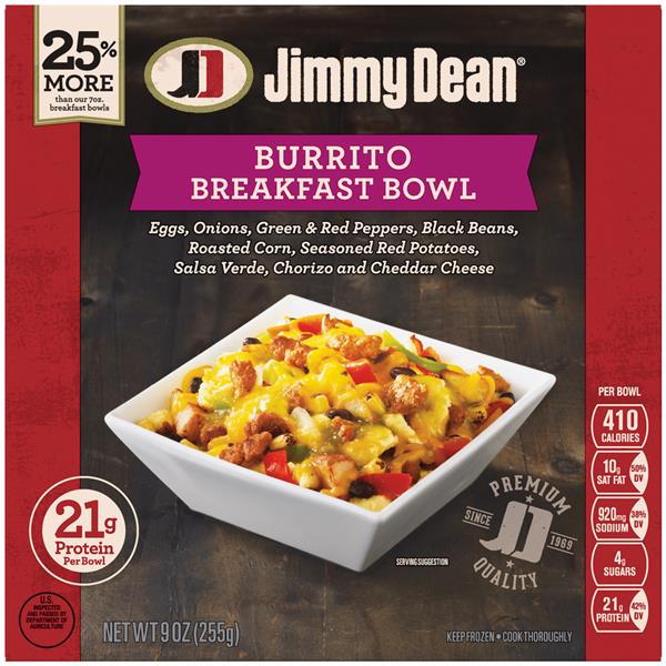 Jimmy Dean Burrito Breakfast Bowl | Hy-Vee Aisles Online Grocery Shopping