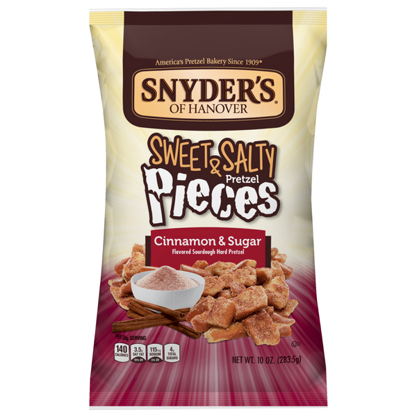 Snyder's of Hanover Cinnamon Sugar Sweet & Salty Pretzel Pieces
