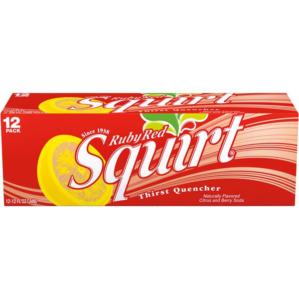 Squirt Ruby Red Soda 12 Pack Hy Vee Aisles Online Grocery Shopping