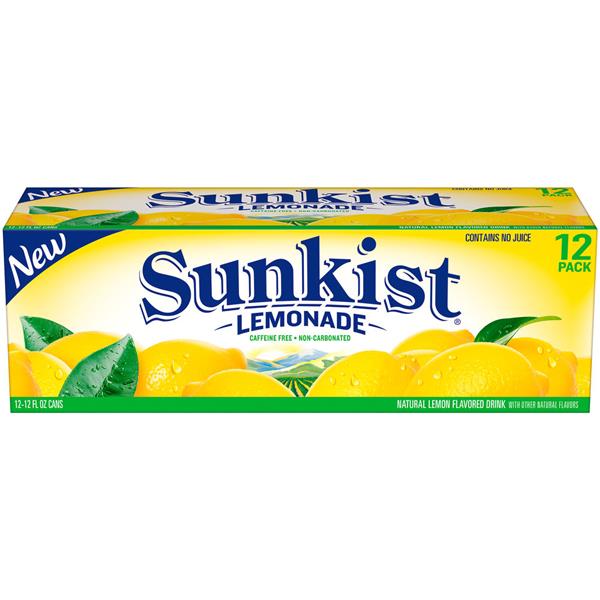 Sunkist Lemonade 12 Pack | Hy-Vee Aisles Online Grocery Shopping
