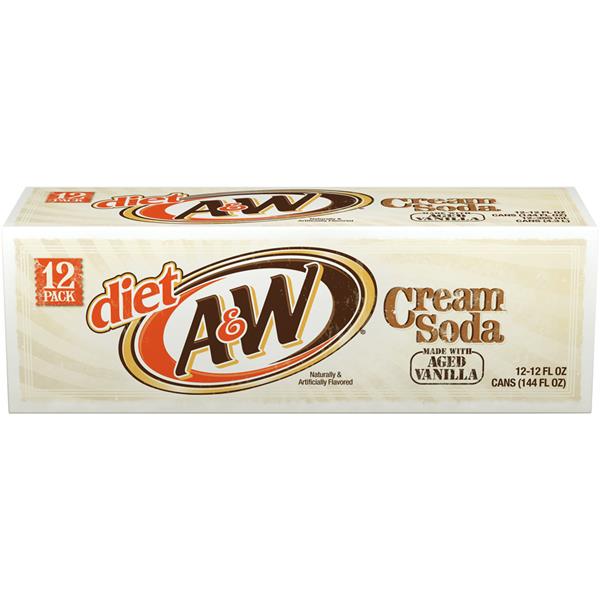 A&W Diet Cream Soda 12 Pack HyVee Aisles Online Grocery Shopping