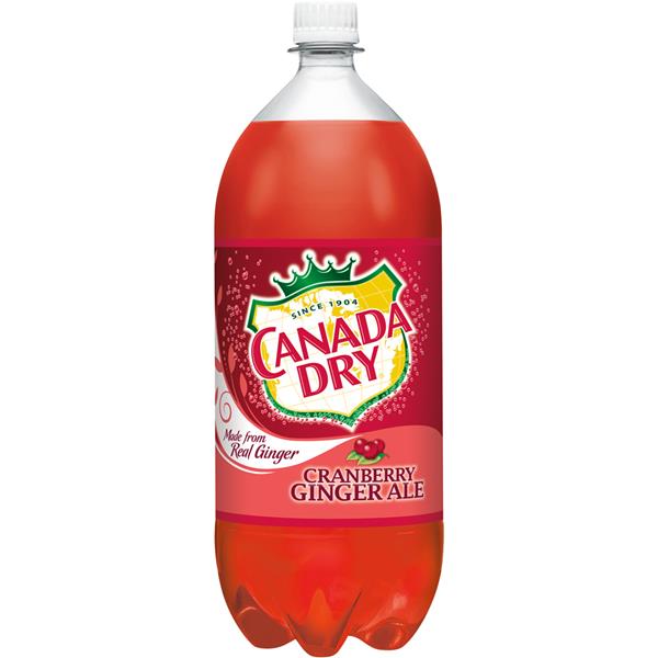 Canada Dry Diet Cranberry Ginger Ale Nutritional Values