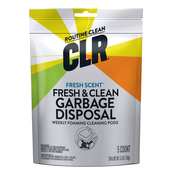 CLR Garbage Disposal Foaming Cleaner + Freshener, Clean Scent 5Ct HyVee Aisles Online Grocery