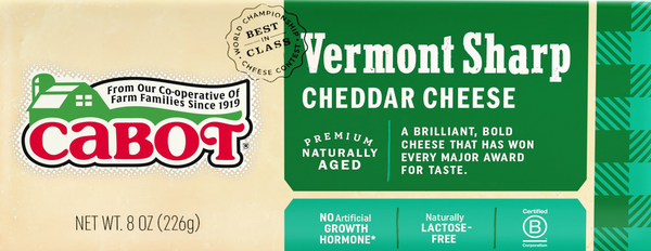 Cabot Vermont Sharp Cheddar Cheese | Hy-Vee Aisles Online Grocery Shopping