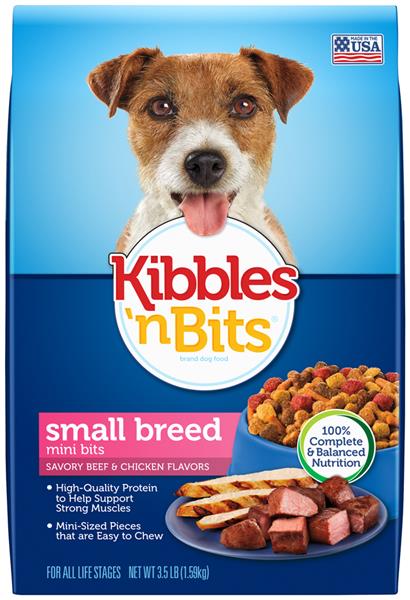 recall on kibbles and bits dog food