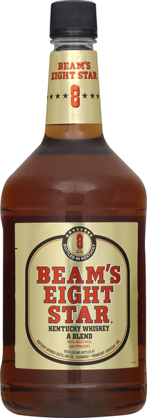 Beams Eight Star Kentucky Whiskey, A Blend | Hy-Vee Aisles