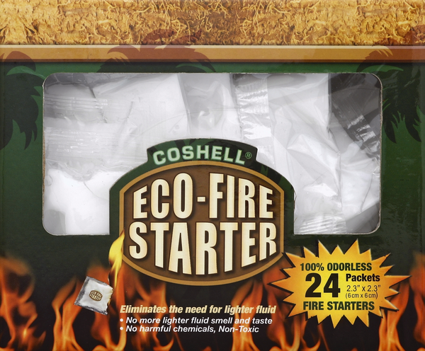 Coshell Eco-Fire Starters 24 ea | Hy-Vee Aisles Online Grocery Shopping