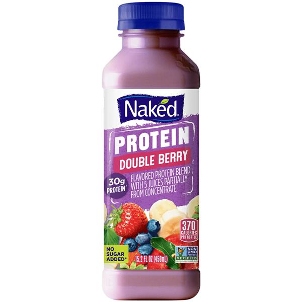 Naked Has New Peach Mango and Blueberry Banana Smoothies That Are Packed With Plant Protein