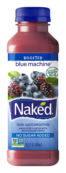 Naked Juice Blue Machine Juice Smoothie - Shop Shakes & Smoothies at H-E-B
