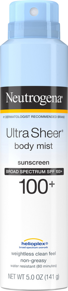 Neutrogena Ultra Body Mist Sunscreen, SPF 100+ | Hy-Vee Online Grocery