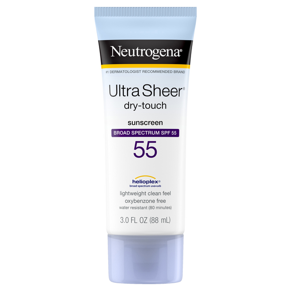 Neutrogena Ultra Sheer DryTouch Sunscreen Broad Spectrum SPF 55 Hy
