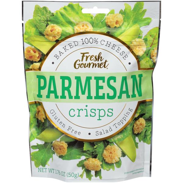 Fresh Gourmet Parmesan Crisps Salad Topping 1.76 oz. Bag HyVee