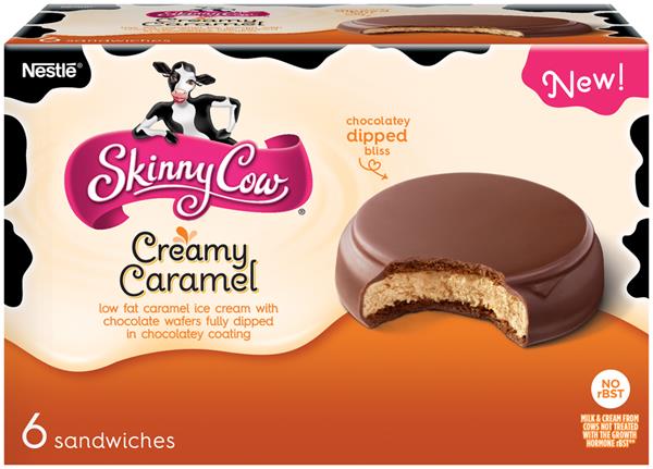 Skinny Cow Crazed for Caramel Sandwich