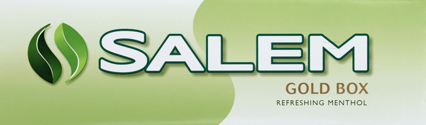 Salem Cigarettes, Gold Box Refreshing Menthol