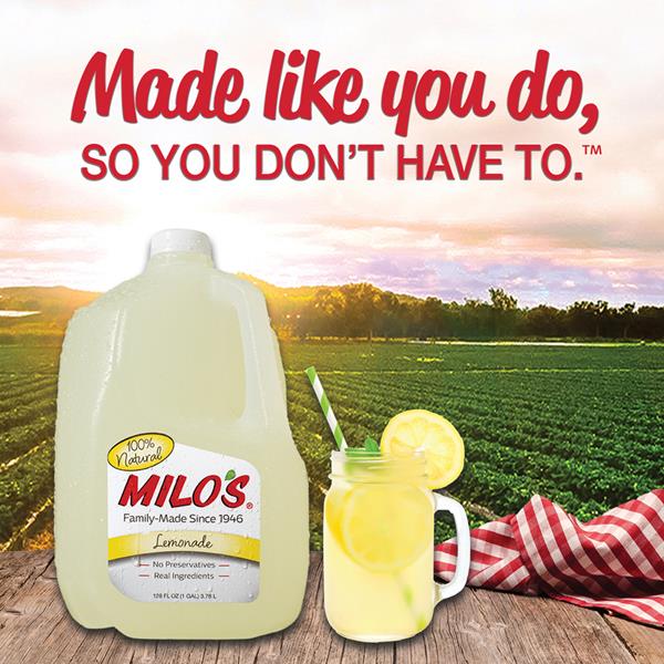Milo's All Natural Lemonade HyVee Aisles Online Grocery Shopping