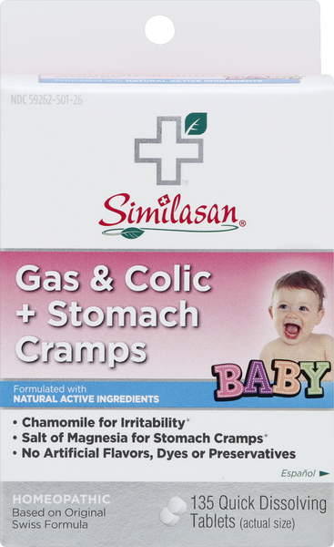 Similasan gas and colic and hot sale stomach cramps