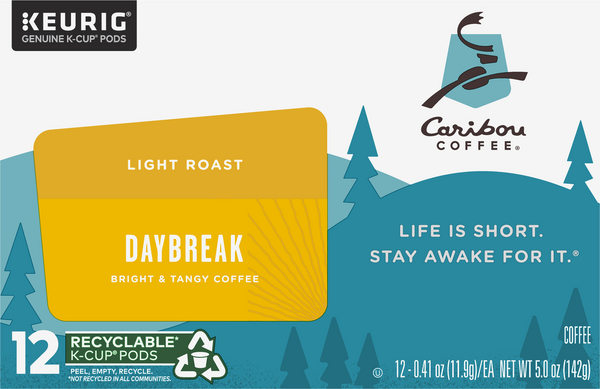 Caribou daybreak hotsell k cups