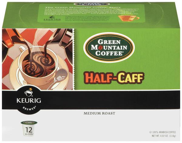 green mountain coffee caffeine content