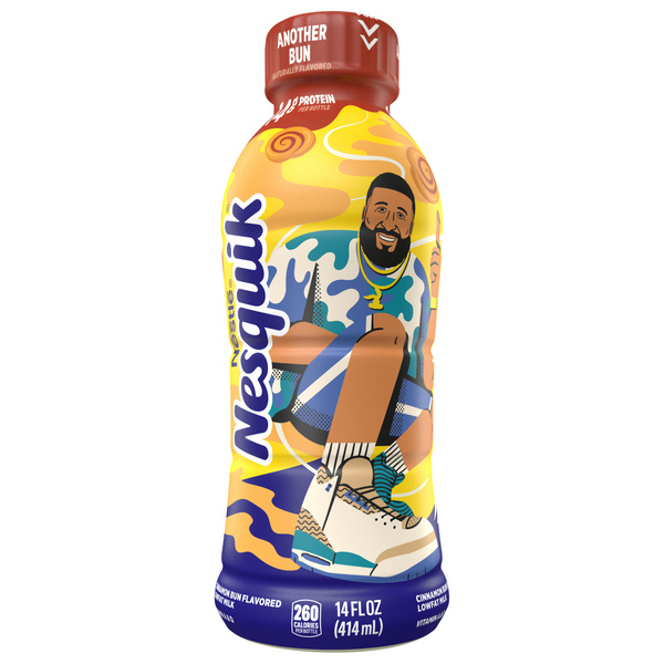 Nesquik DJ Khaled Another Bun Milk, Cinnamon Bun Flavored | Hy-Vee