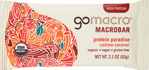 GoMacro Protein Paradise Cashew Caramel Macrobar | Hy-Vee Aisles Online ...