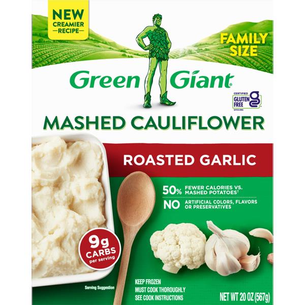 Green Giant Garlic Herb Mashed Cauliflower Hy Vee Aisles Online Grocery Shopping