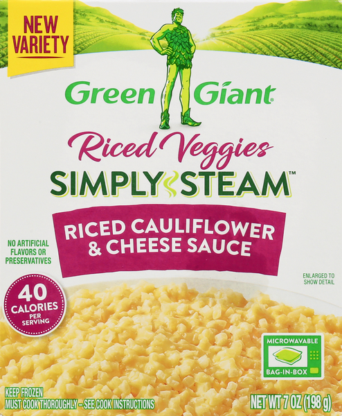 Simply Steam Riced Cauliflower 