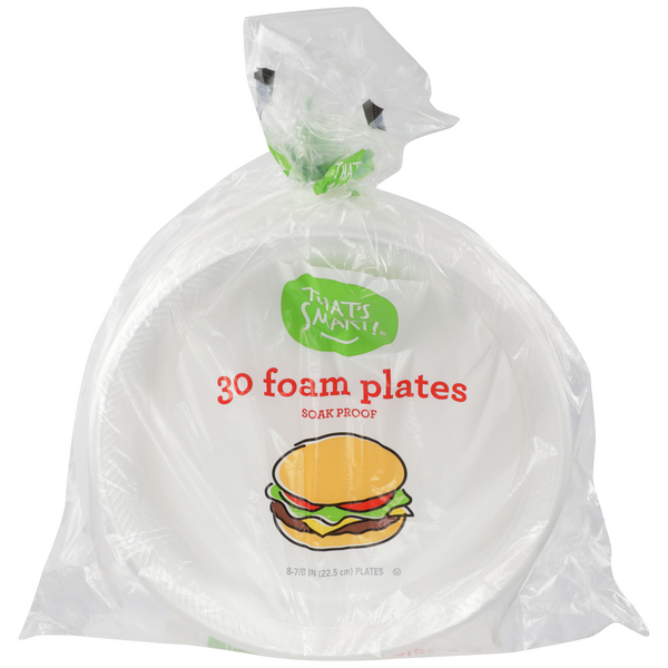 That's Smart! Foam Plates Soak Proof  Hy-Vee Aisles Online Grocery Shopping