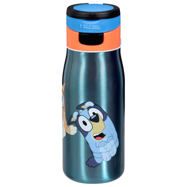 アイケア Bluey Zak! Everyday Smiles 13.5 Ounce Leak-Proof Bluey Bottle 1 ea | Hy